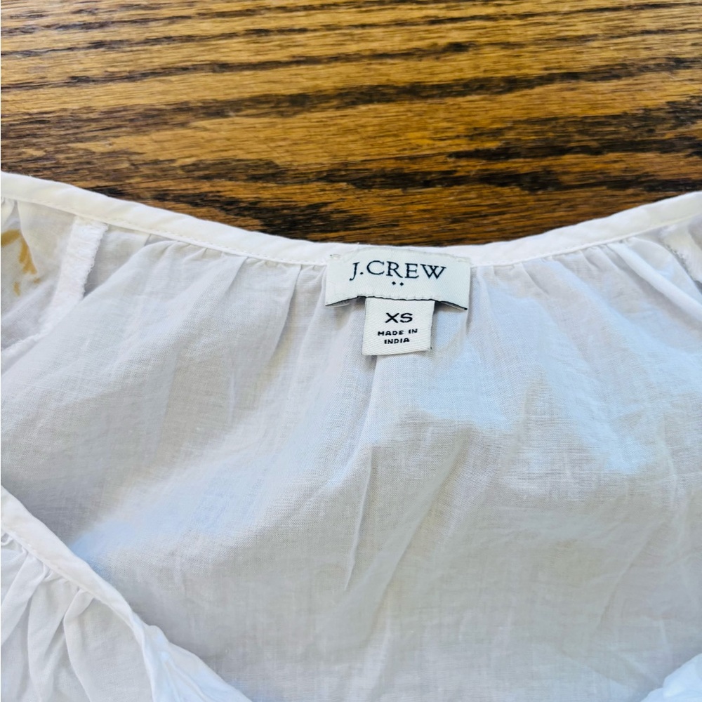 J.Crew Raglan Popover Blouse - Picture 4 of 6
